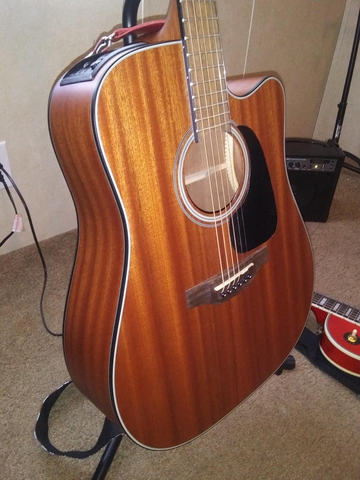 Takamine G-series GD11MCE Dreadnought Acoustic-electric Guitar - Natural - Customer Photo 2