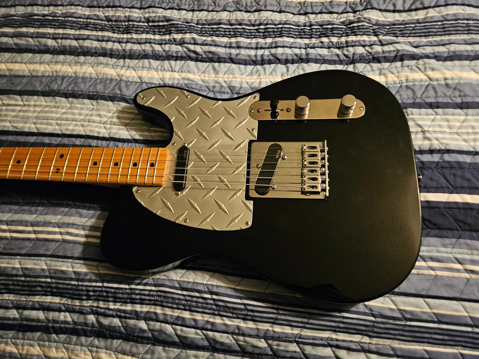 EMG T SYSTEM Prewired Telecaster Guitar Pickup Set Plus Control Plate System,Black Customer Review EMG T SYSTEM Prewired Telecaster Guitar Pickup Set Plus Control Plate System,Black - Customer Photo 1