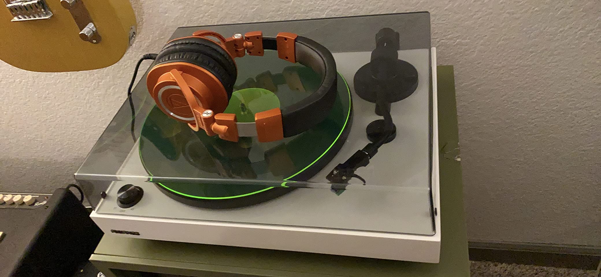 Fluance RT81 Elite High Fidelity Vinyl Turntable Record Player with Audio Technica AT95E Cartridge, Belt Drive, Built-in Preamp, Adjustable Counterweight, High Mass MDF Wood Plinth - Walnut - Customer Photo 1