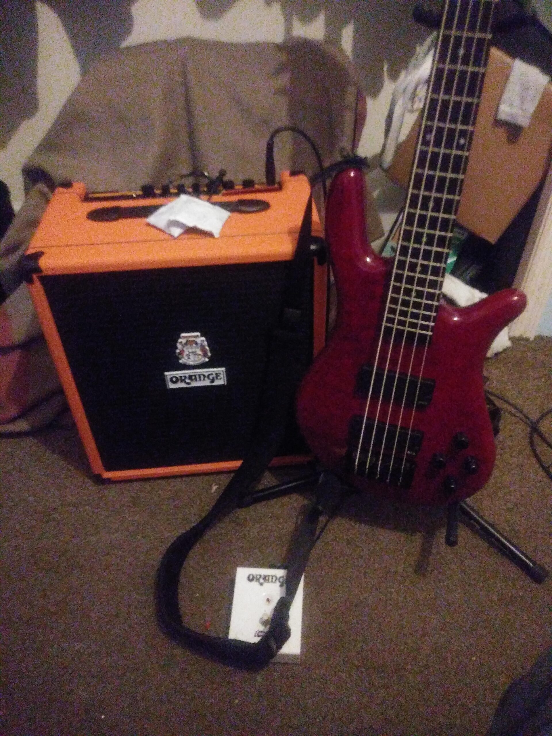 Orange Crush50 Bass Guitar Combo 1x12 50 Watts Customer Review Orange Crush50 Bass Guitar Combo 1x12 50 Watts - Customer Photo 2
