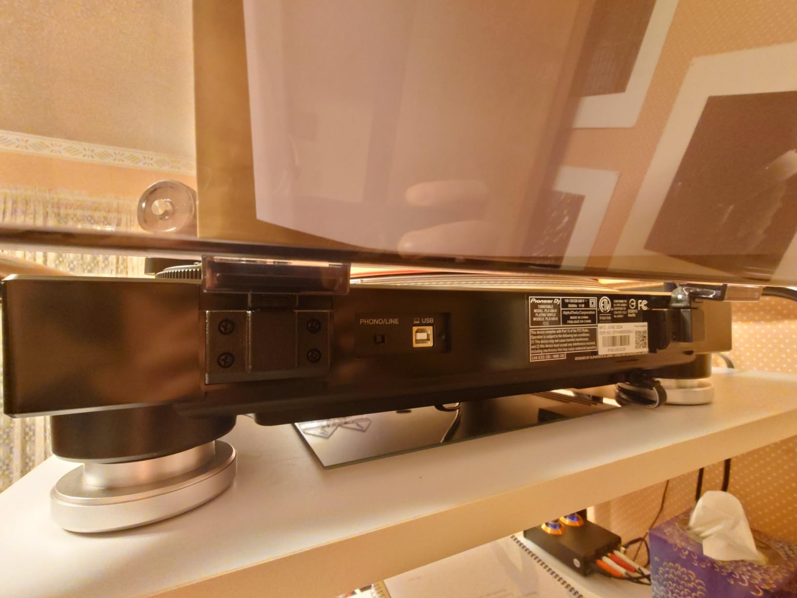 Pioneer DJ PLX-500 Direct Drive Turntable - Customer Photo 1