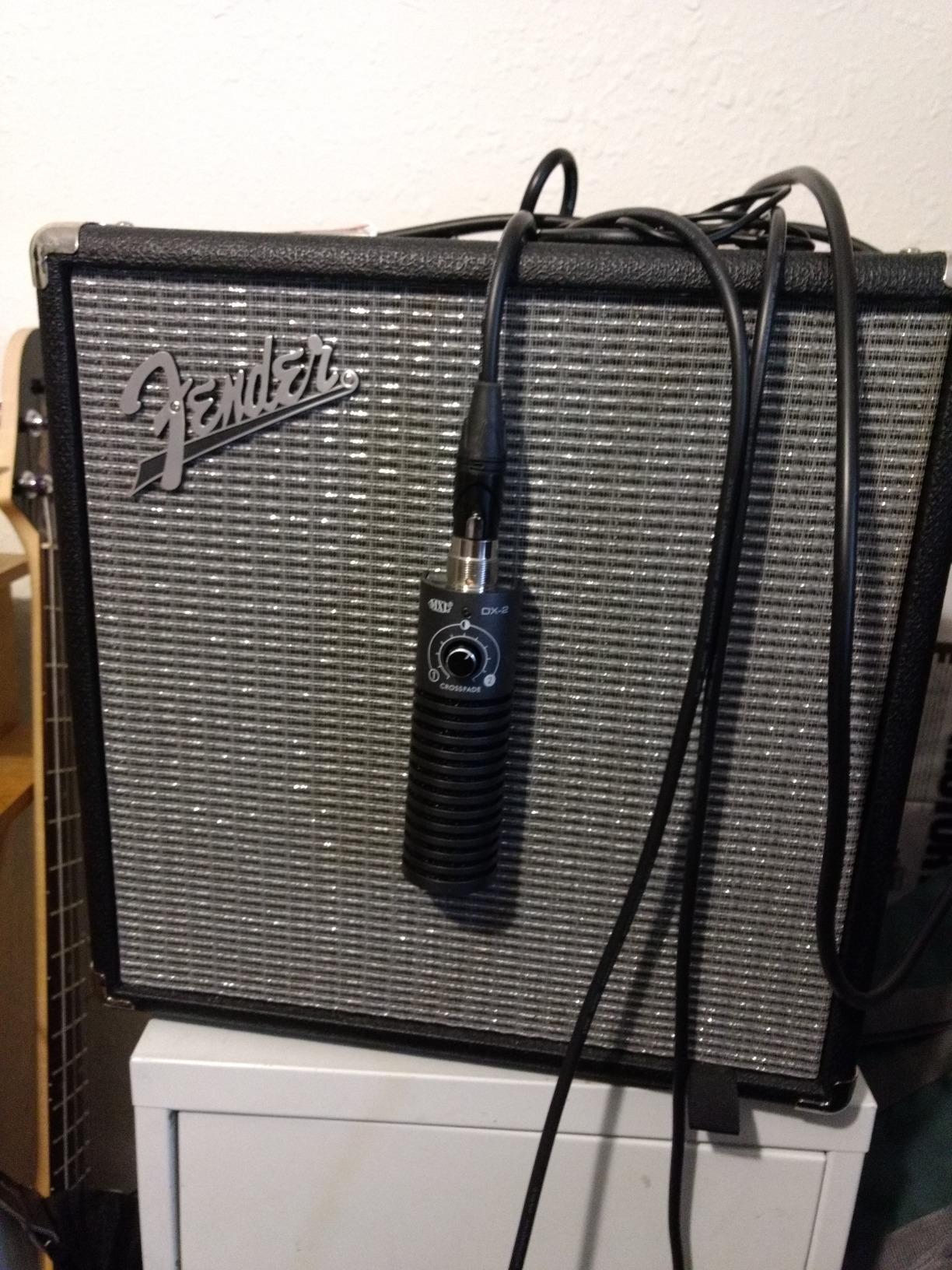 MXL DX2 Dual Dynamic Capsule Micrphone For Guitar Amplifiers Customer Review MXL DX2 Dual Dynamic Capsule Micrphone For Guitar Amplifiers - Customer Photo 1