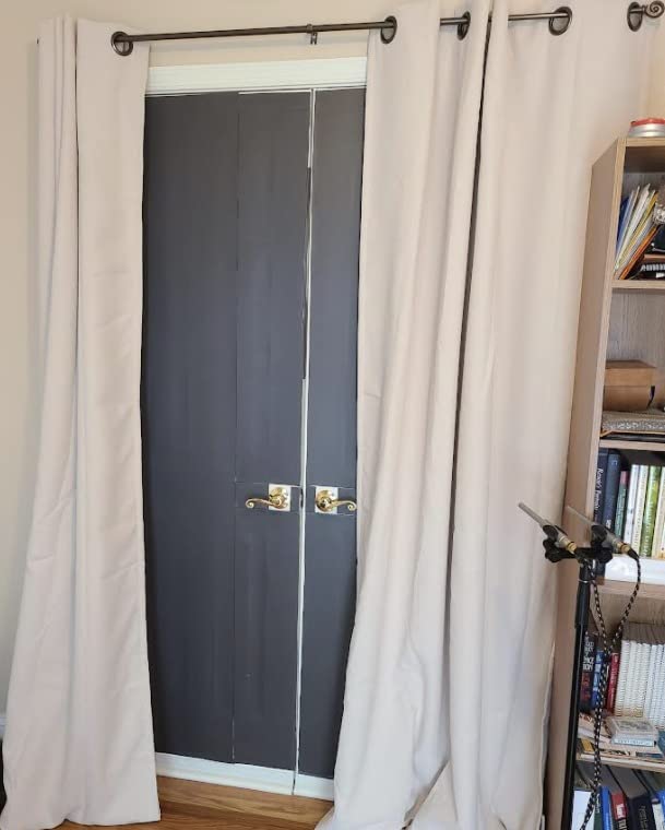 Moondream 3-in-1 Sound Insulation Curtain with Noise-Blackout-Thermal Insulation, Patented Technology, 55 Moondream 3-in-1 Sound Insulation Curtain with Noise-Blackout-Thermal Insulation, Patented Technology, 55