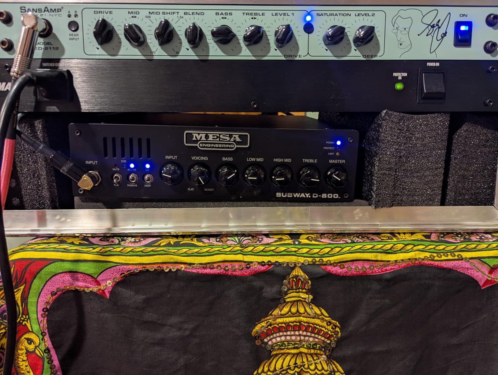 Tech 21 Geddy Lee Signature SansAmp Customer Review Tech 21 Geddy Lee Signature SansAmp - Customer Photo 1