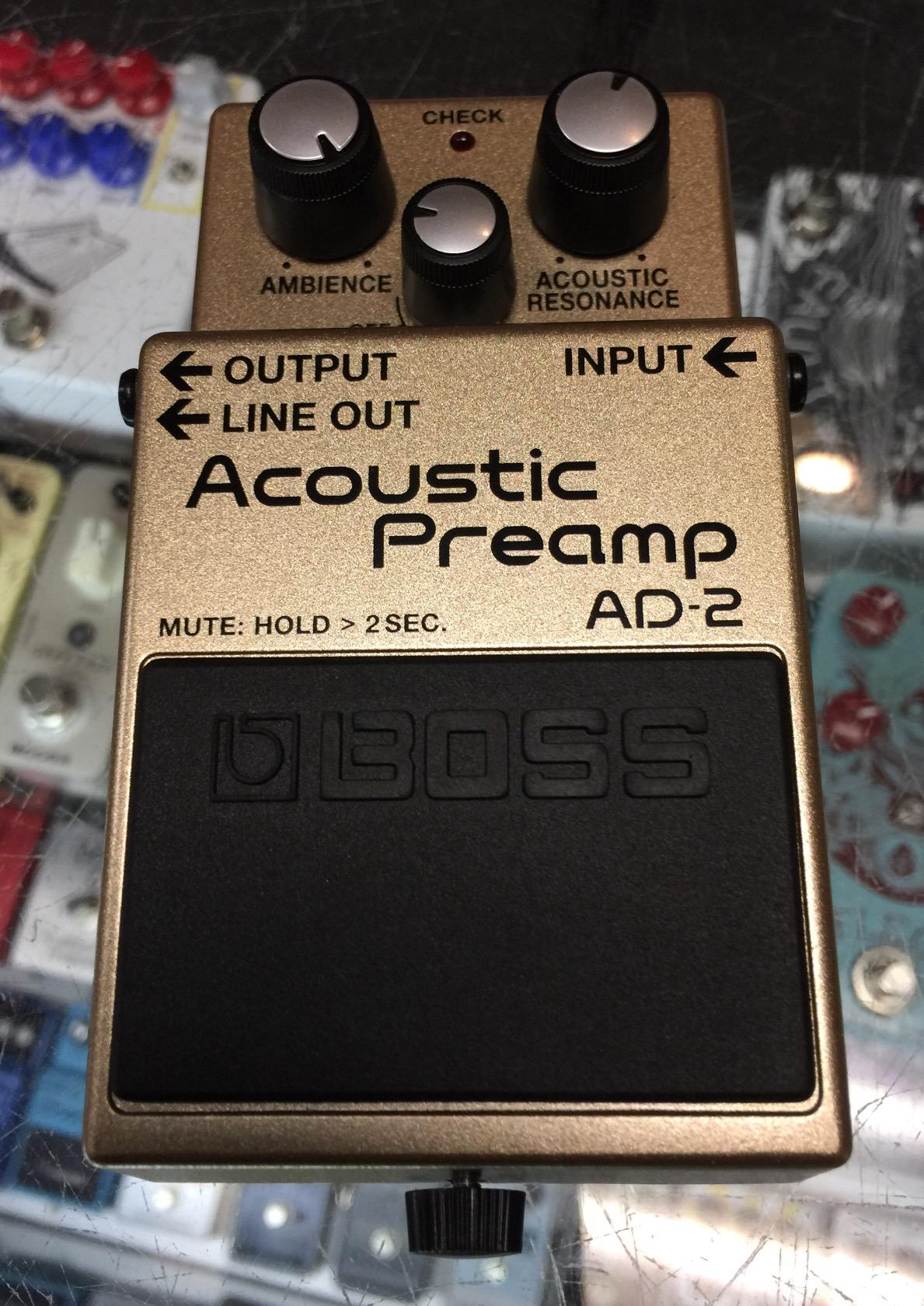 BOSS AD-2 Natural Acoustic Preamp Guitar Pedal Customer Review BOSS AD-2 Natural Acoustic Preamp Guitar Pedal - Customer Photo 2