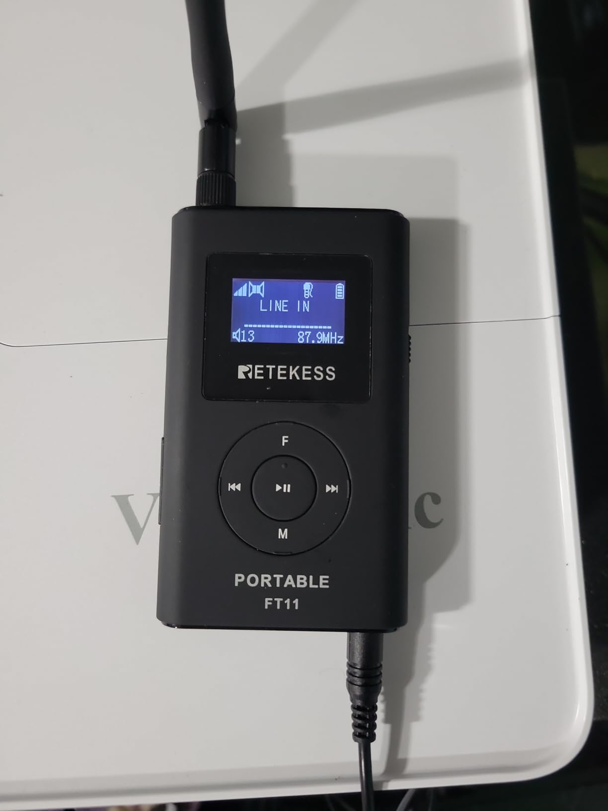 Retekess FT11 FM Transmitter,Portable FM Broadcast Transmitter for Church with Microphone, Rechargeable FM Radio Stereo Station for Drive-in Movie,Parking Lot,Support TF Card AUX Input Customer Review Retekess FT11 FM Transmitter,Portable FM Broadcast Transmitter for Church with Microphone, Rechargeable FM Radio Stereo Station for Drive-in Movie,Parking Lot,Support TF Card AUX Input - Customer Photo 2