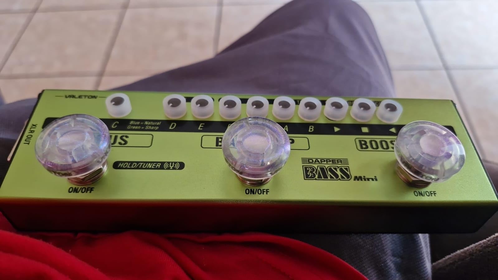 VALETON Dapper Bass DI Preamp Stage Session Gigging Gear Multi-Effects Pedal Customer Review VALETON Dapper Bass DI Preamp Stage Session Gigging Gear Multi-Effects Pedal - Customer Photo 2