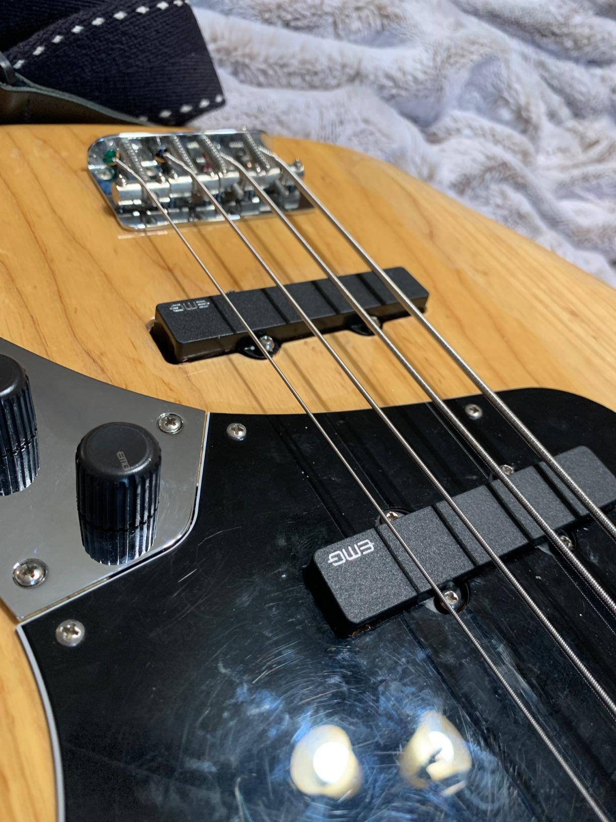 EMG J Prewired Bass Guitar Pickup Set Plus Control Plate System Customer Review EMG J Prewired Bass Guitar Pickup Set Plus Control Plate System - Customer Photo 2
