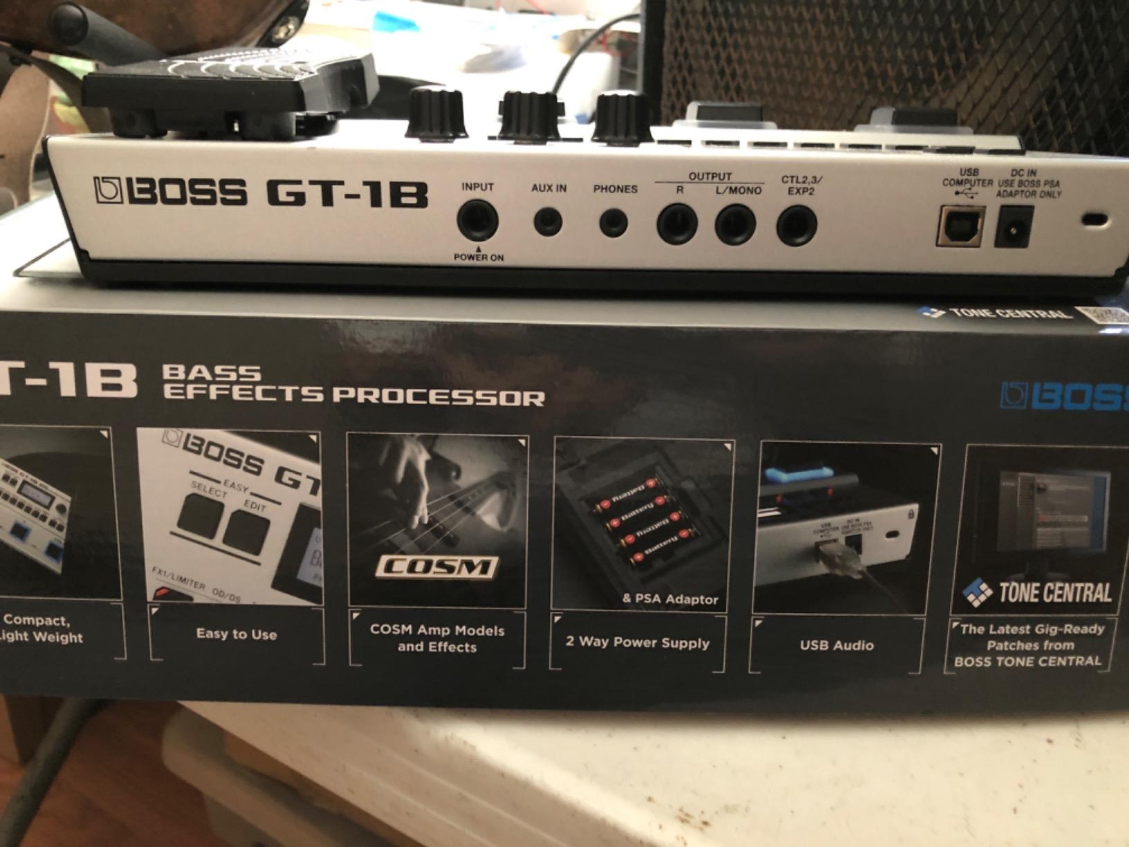 BOSS GT-1B Bass Effects Processor in a Compact Package | Bass-Optimized Amps & Effects | Pro Tone-Shaping Power | Control Effects in Real Time | Easy Select & Easy Edit Functions | BOSS Tone Central Customer Review BOSS GT-1B Bass Effects Processor in a Compact Package | Bass-Optimized Amps & Effects | Pro Tone-Shaping Power | Control Effects in Real Time | Easy Select & Easy Edit Functions | BOSS Tone Central - Customer Photo 2