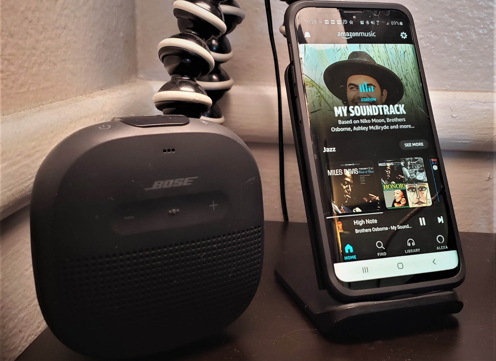 Bose SoundLink Micro Bluetooth Speaker: Small Portable Waterproof Speaker with Microphone, Black Customer Review Bose SoundLink Micro Bluetooth Speaker: Small Portable Waterproof Speaker with Microphone, Black - Customer Photo 1