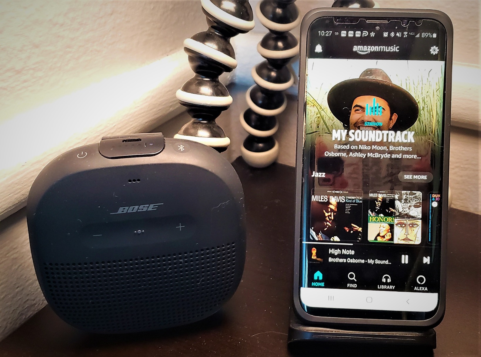 Bose SoundLink Micro Bluetooth Speaker: Small Portable Waterproof Speaker with Microphone, Black Customer Review Bose SoundLink Micro Bluetooth Speaker: Small Portable Waterproof Speaker with Microphone, Black - Customer Photo 4