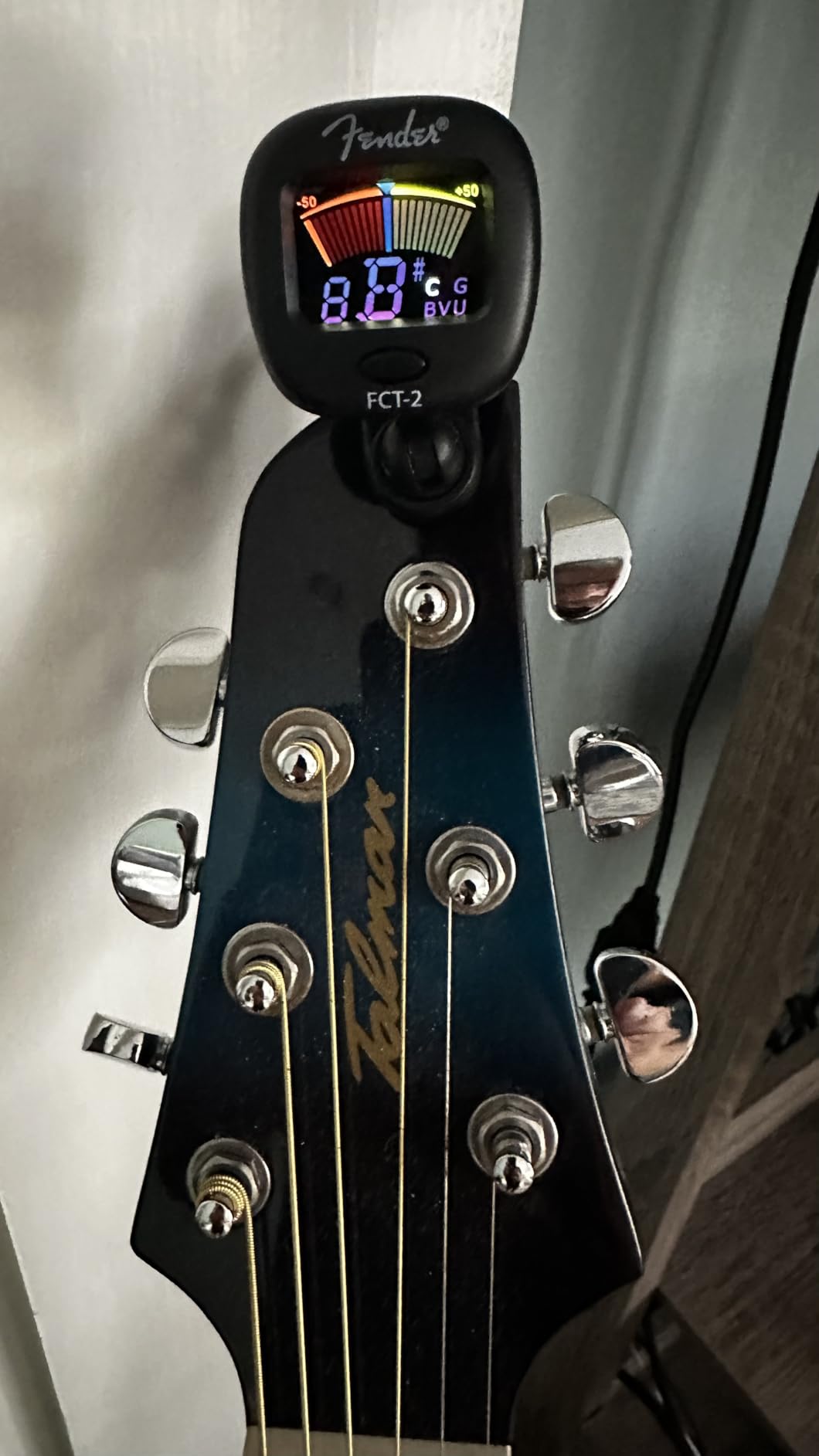 Fender FCT-2 Professional Clip-On Tuner Customer Review Fender FCT-2 Professional Clip-On Tuner - Customer Photo 1