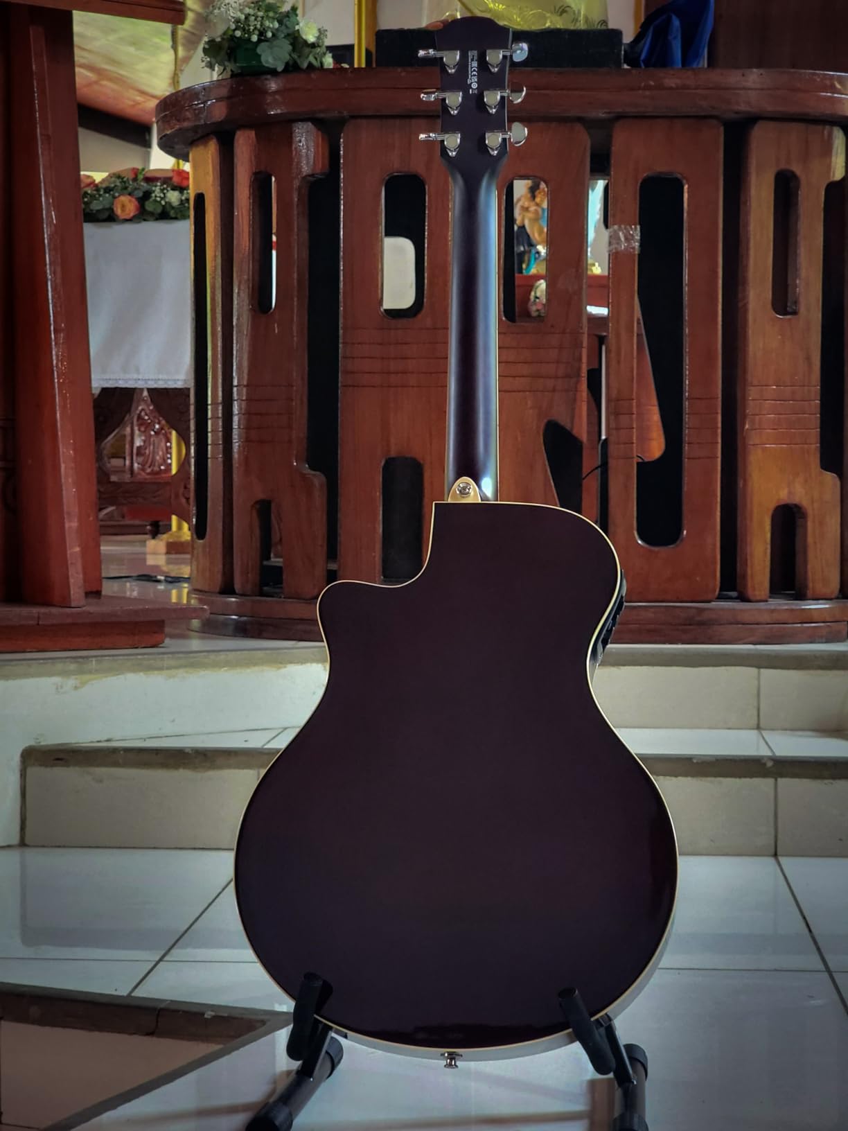 Yamaha APX600 OVS Thin Body Acoustic-Electric Guitar, Old Violin Sunburst Customer Review Yamaha APX600 OVS Thin Body Acoustic-Electric Guitar, Old Violin Sunburst - Customer Photo 1