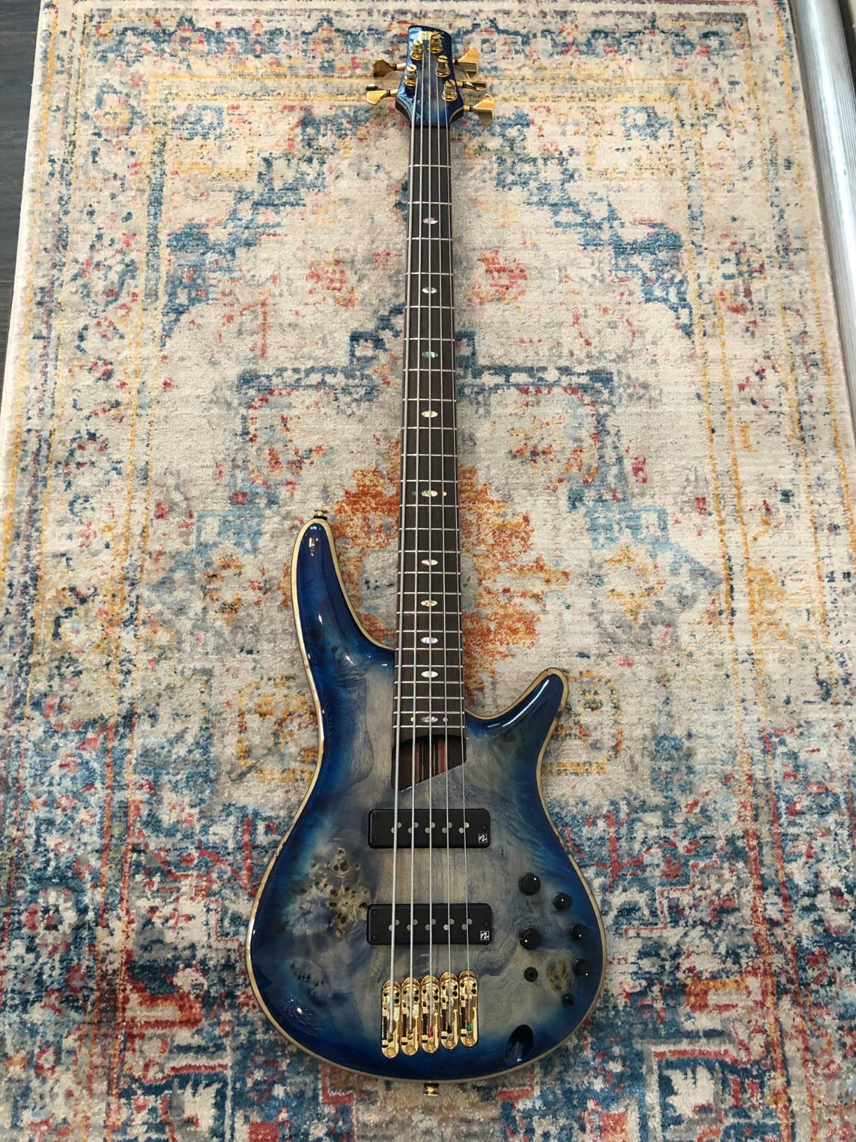 Ibanez Premium SR2605 Bass Guitar - Cerulean Blue Burst Customer Review Ibanez Premium SR2605 Bass Guitar - Cerulean Blue Burst - Customer Photo 1