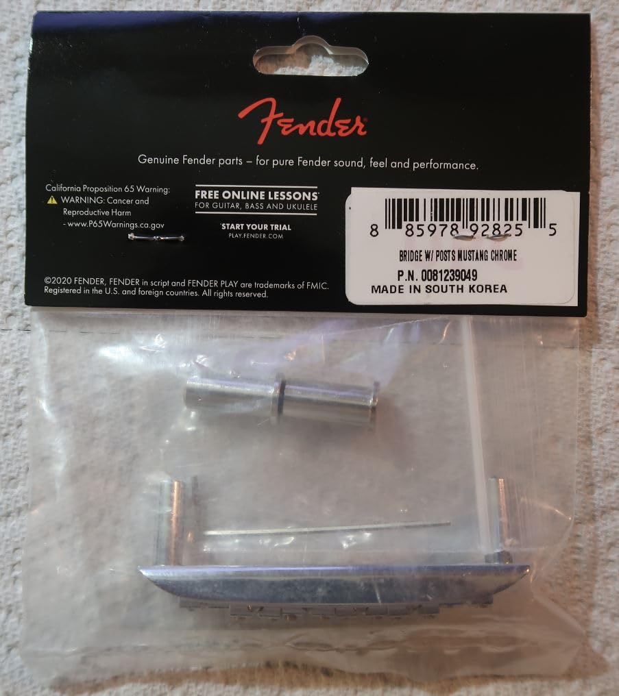 Fender Mustang Fully-Adjustable (Japan), Chrome Electric Guitar Bridge Customer Review Fender Mustang Fully-Adjustable (Japan), Chrome Electric Guitar Bridge - Customer Photo 2