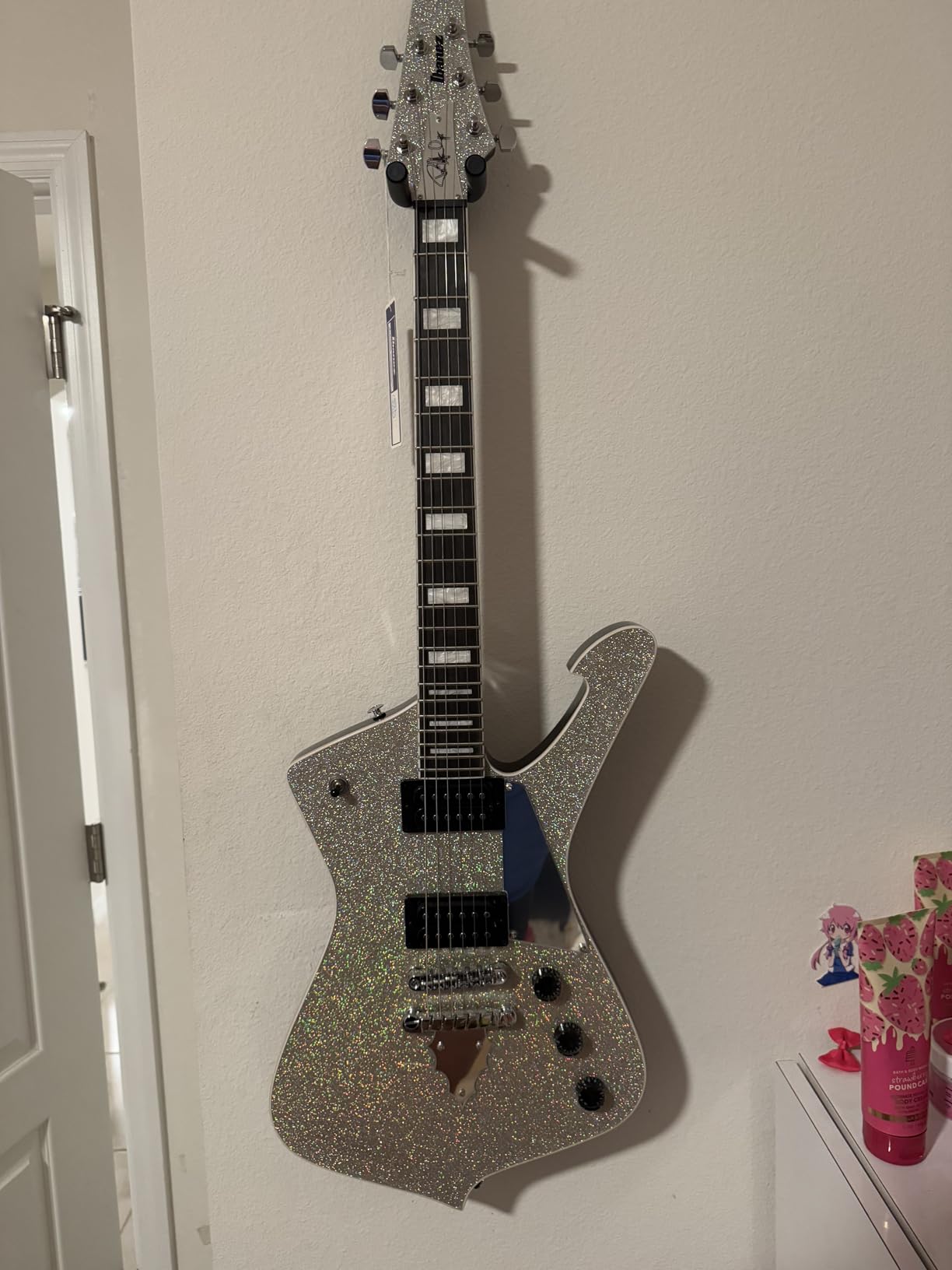 Ibanez Paul Stanley Signature PS60 - Silver Sparkle - Customer Photo 1