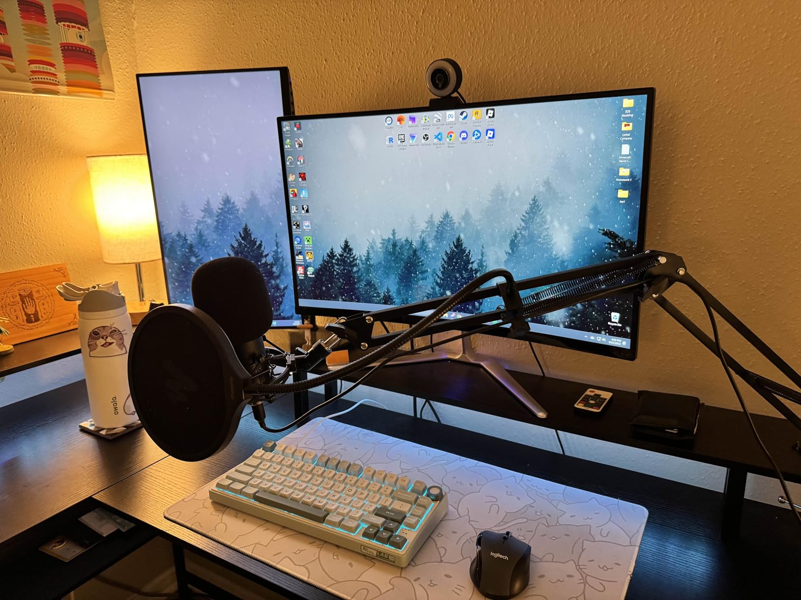 MAONO 192KHZ/24Bit Plug & Play PC Computer Podcast Condenser Cardioid Metal Mic Kit customer photo 1