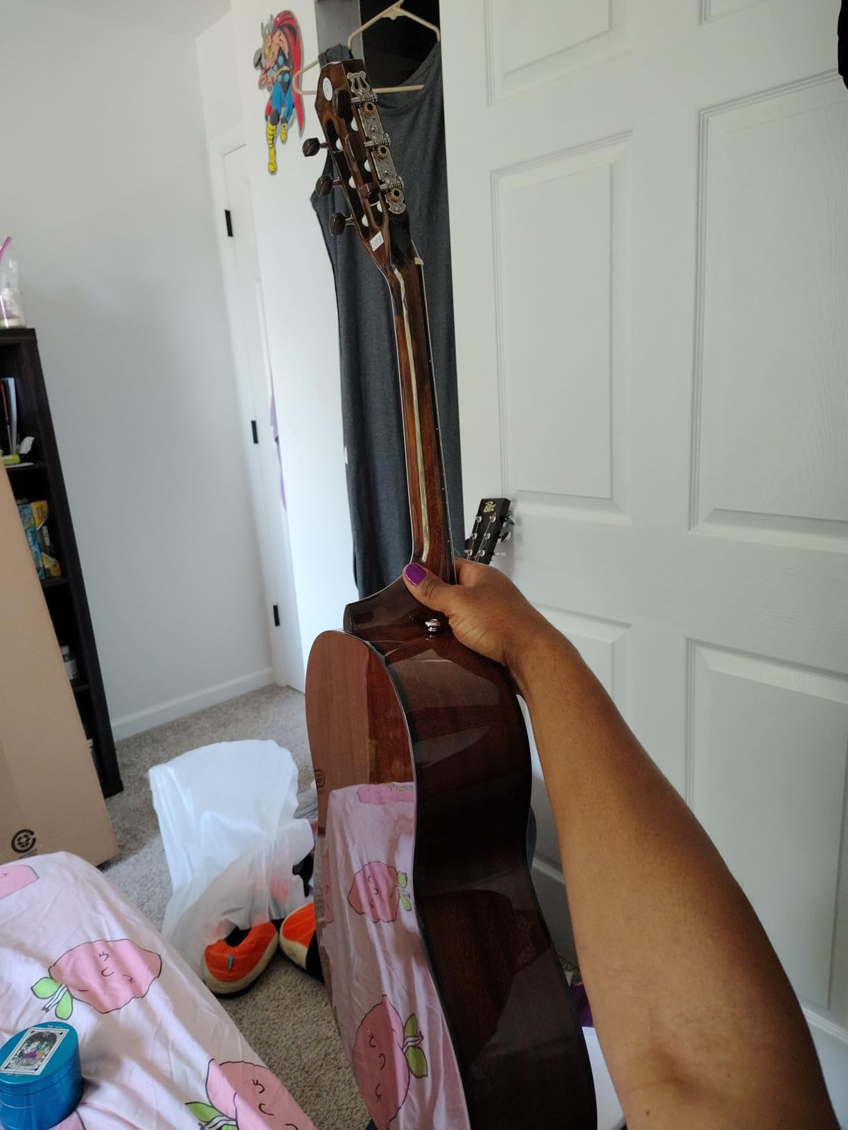 Fender CP-60S Parlor Acoustic Guitar, with 2-Year Warranty, 3-Color Sunburst Customer Review Fender CP-60S Parlor Acoustic Guitar, with 2-Year Warranty, 3-Color Sunburst - Customer Photo 3