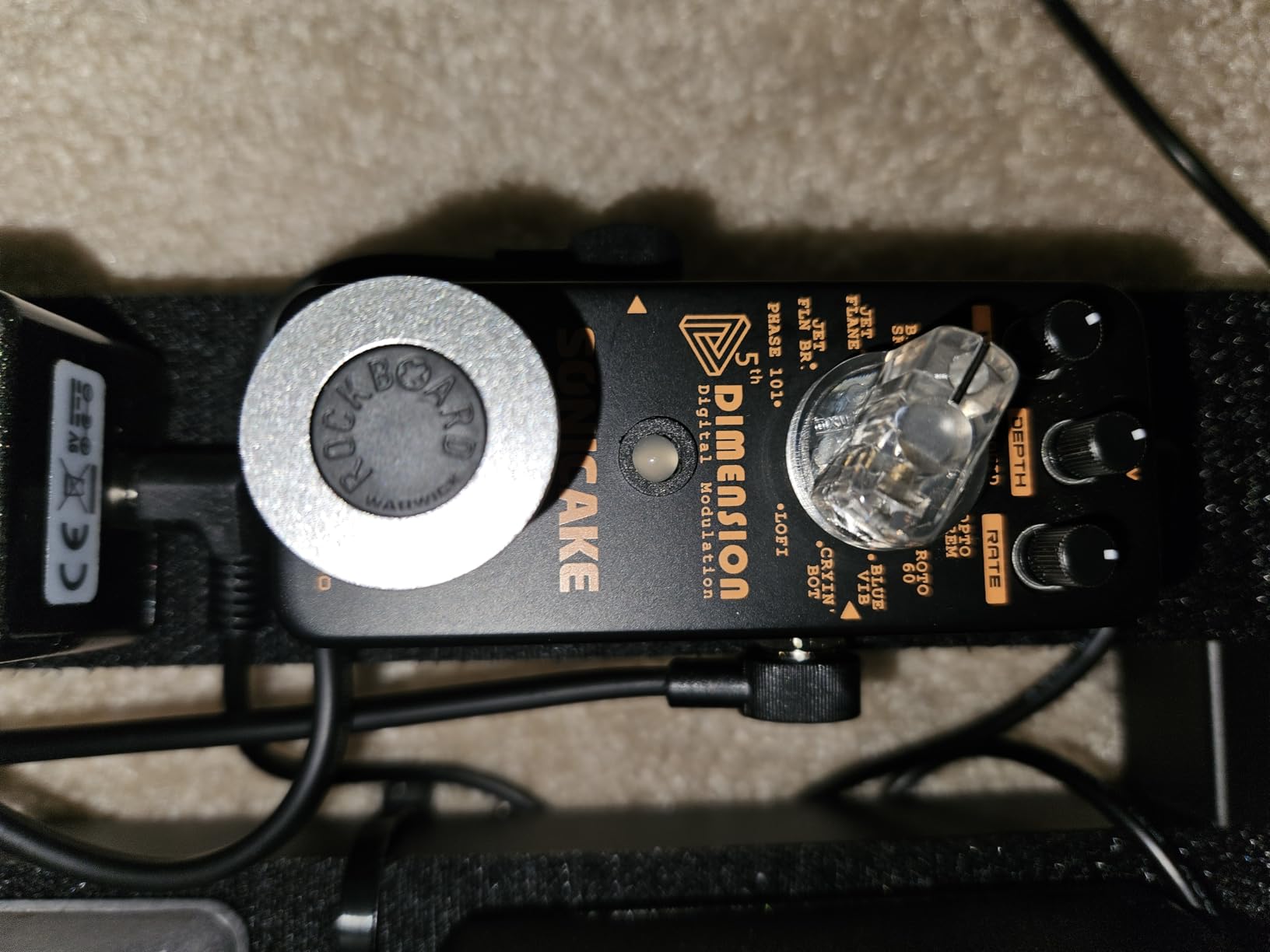 SONICAKE Modulation Pedal Modulation Guitar Pedal Phaser Flanger Chorus Tremolo Vibrato Autowah Guitar Effects Pedal 11 Modes Customer Review SONICAKE Modulation Pedal Modulation Guitar Pedal Phaser Flanger Chorus Tremolo Vibrato Autowah Guitar Effects Pedal 11 Modes - Customer Photo 1