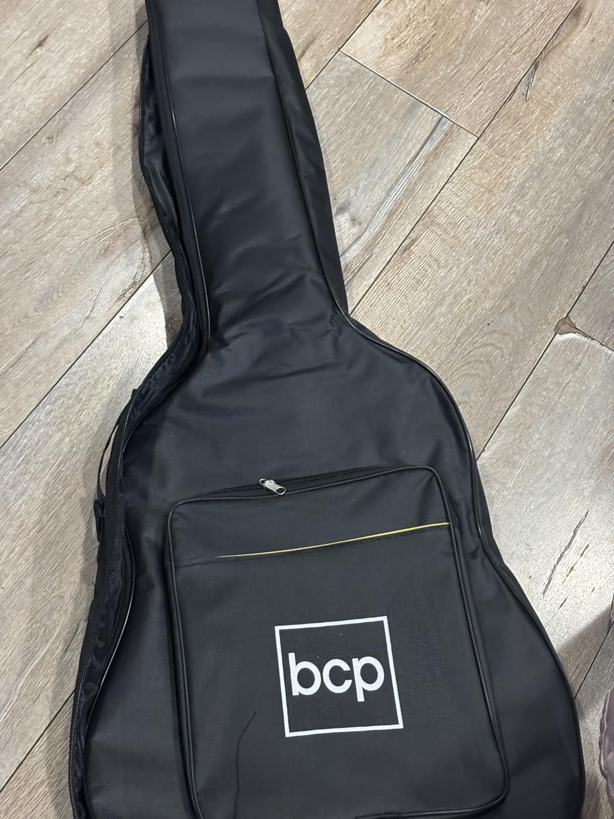 Best Choice Products 41in Beginner Acoustic Guitar Full Size All Wood Cutaway Guitar Starter Set w/Case, Strap, Capo, Strings, Picks - Black Customer Review Best Choice Products 41in Beginner Acoustic Guitar Full Size All Wood Cutaway Guitar Starter Set w/Case, Strap, Capo, Strings, Picks - Black - Customer Photo 2