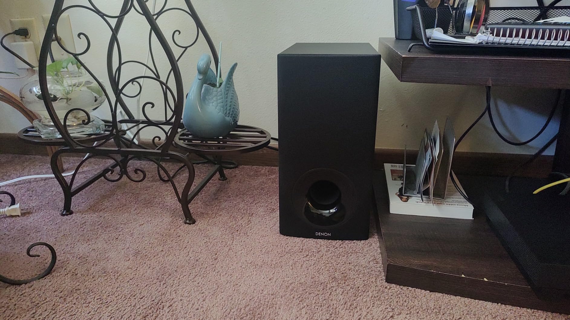 Denon DHT-S316 Home Theater Soundbar System with Wireless Subwoofer | Virtual Surround Sound Technology | Wall-Mountable | Bluetooth Compatibility | Smart & Slim-Profile | Black - Customer Photo 1