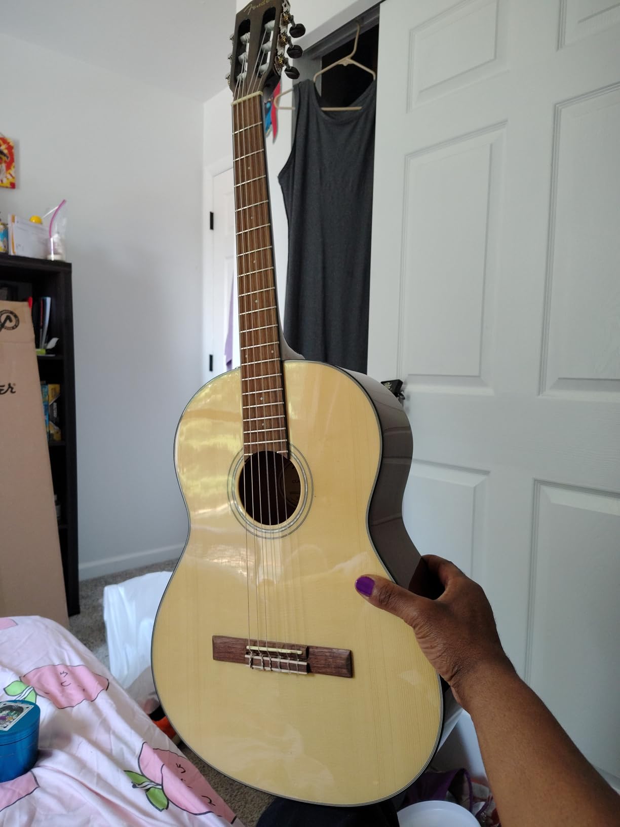 Fender CP-60S Parlor Acoustic Guitar, with 2-Year Warranty, Natural Customer Review Fender CP-60S Parlor Acoustic Guitar, with 2-Year Warranty, Natural - Customer Photo 2