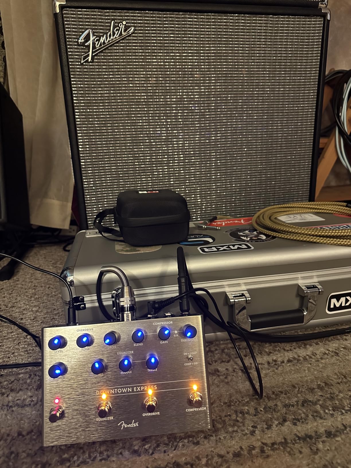 Fender Downtown Express Bass Multi-Effect Pedal Customer Review Fender Downtown Express Bass Multi-Effect Pedal - Customer Photo 1