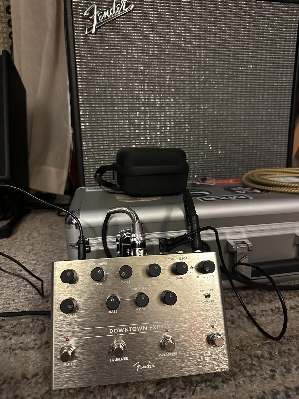 Fender Downtown Express Bass Multi-Effect Pedal Customer Review Fender Downtown Express Bass Multi-Effect Pedal - Customer Photo 2