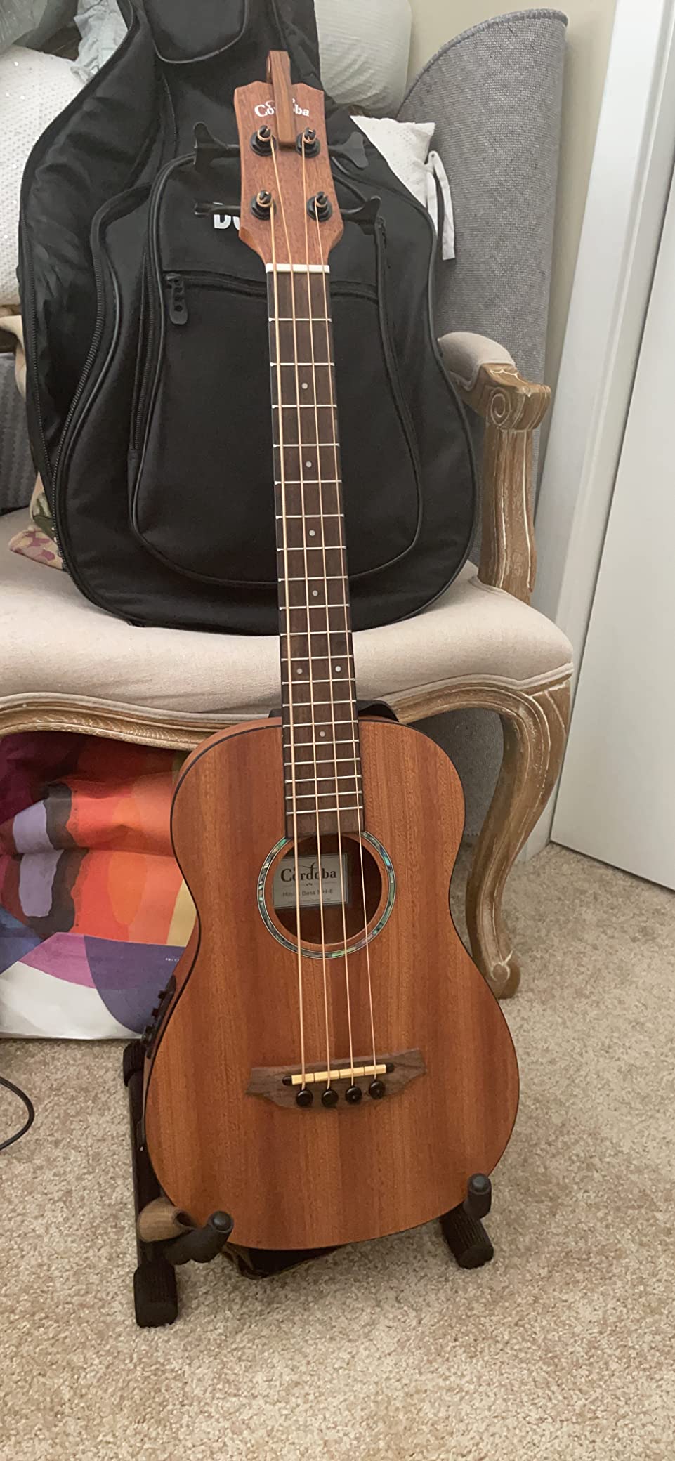 Cordoba Mini II Bass MH-E, Mahogany, Small Body, Acoustic-Electric Bass Guitar Customer Review Cordoba Mini II Bass MH-E, Mahogany, Small Body, Acoustic-Electric Bass Guitar - Customer Photo 2