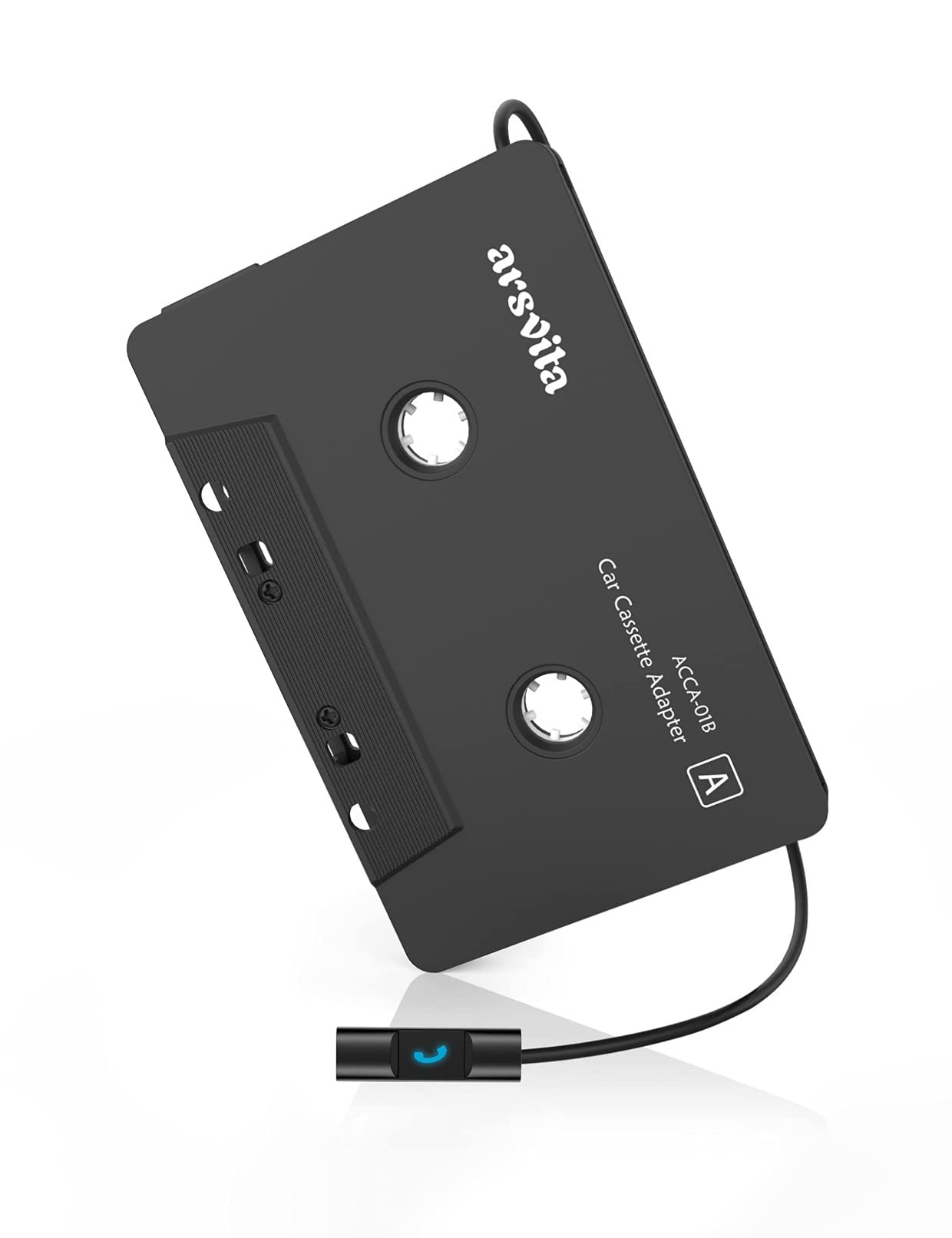 arsvita Car Audio Cassette to Aux Adapter, 3.5 MM Auxillary Cable Tape Adapter - Customer Photo 2