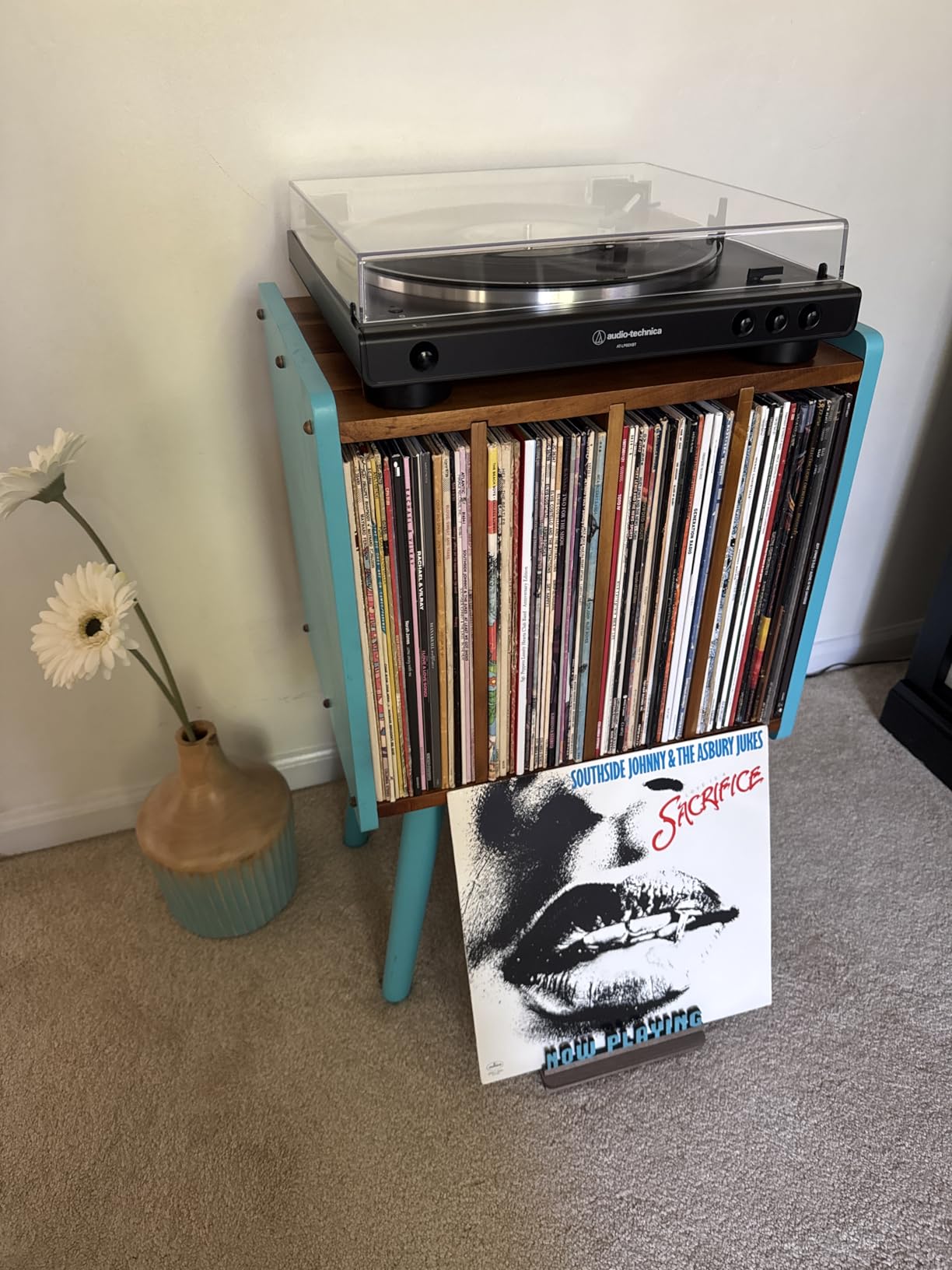 Audio-Technica AT-LP60XBT-BK Fully Automatic Wireless Belt-Drive Turntable (Black) - Customer Photo 1