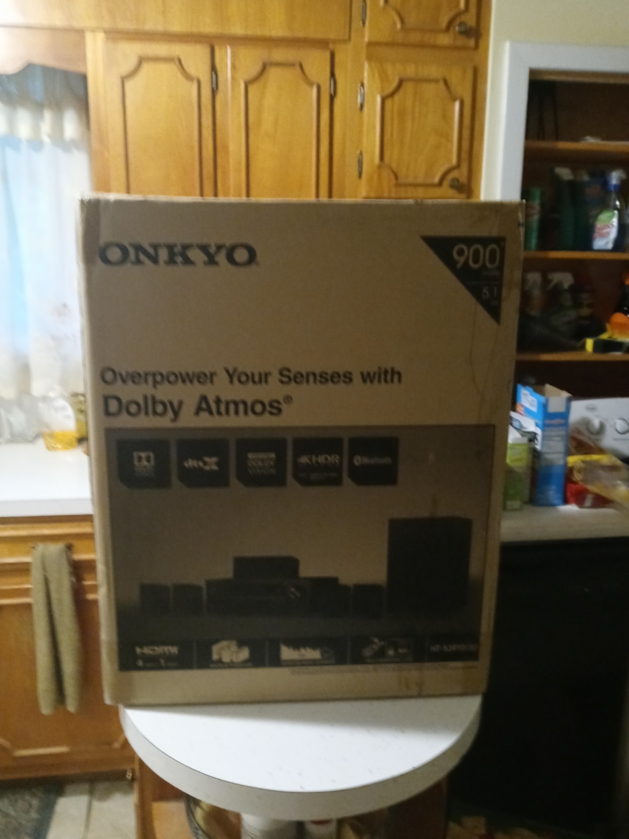 Onkyo HT-S3910 Home Audio Theater Receiver and Speaker Package, Front/Center Speaker, 4 Surround Speakers, Subwoofer and Receiver, 4K Ultra HD (2019 Model) Customer Review Onkyo HT-S3910 Home Audio Theater Receiver and Speaker Package, Front/Center Speaker, 4 Surround Speakers, Subwoofer and Receiver, 4K Ultra HD (2019 Model) - Customer Photo 1