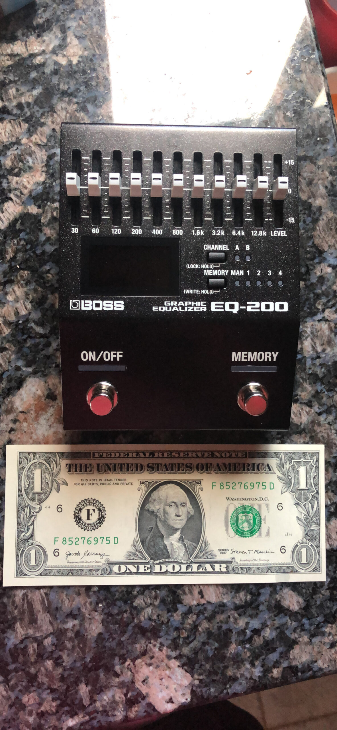 BOSS EQ-200 Graphic Equalizer (EQ-200) Customer Review BOSS EQ-200 Graphic Equalizer (EQ-200) - Customer Photo 1
