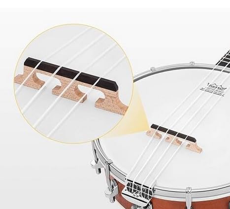 Donner Banjo Full Size 5 String Tenor Banjolele Guitar with Banjo Kit Tuner Gig Bag, Stringed Musical Instruments for Adult Beginner,DBJ-200 Customer Review Donner Banjo Full Size 5 String Tenor Banjolele Guitar with Banjo Kit Tuner Gig Bag, Stringed Musical Instruments for Adult Beginner,DBJ-200 - Customer Photo 3