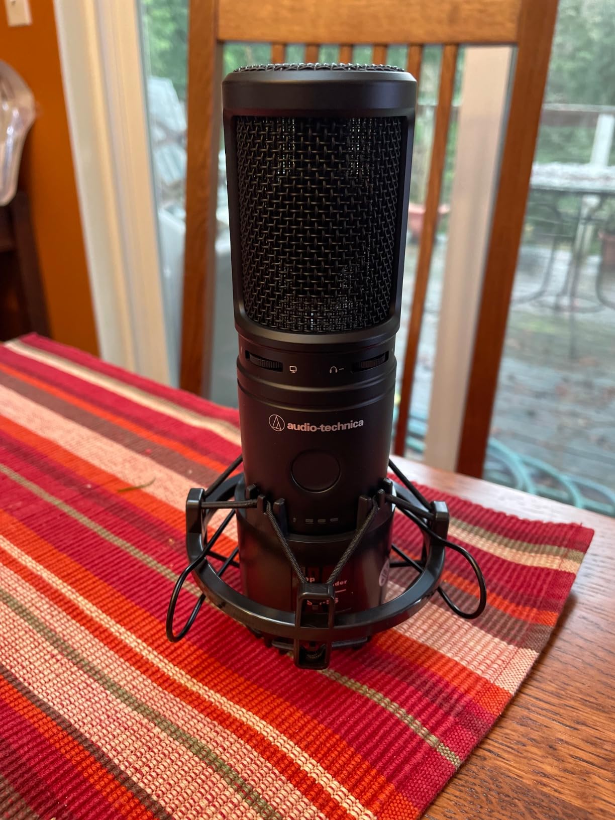 YOUSHARES AT2020 Shock Mount, Microphone Shock Mount Reduces Vibration Noise for Audio Technica AT2020 AT2035 ATR2500 Condenser Mic Customer Review YOUSHARES AT2020 Shock Mount, Microphone Shock Mount Reduces Vibration Noise for Audio Technica AT2020 AT2035 ATR2500 Condenser Mic - Customer Photo 3
