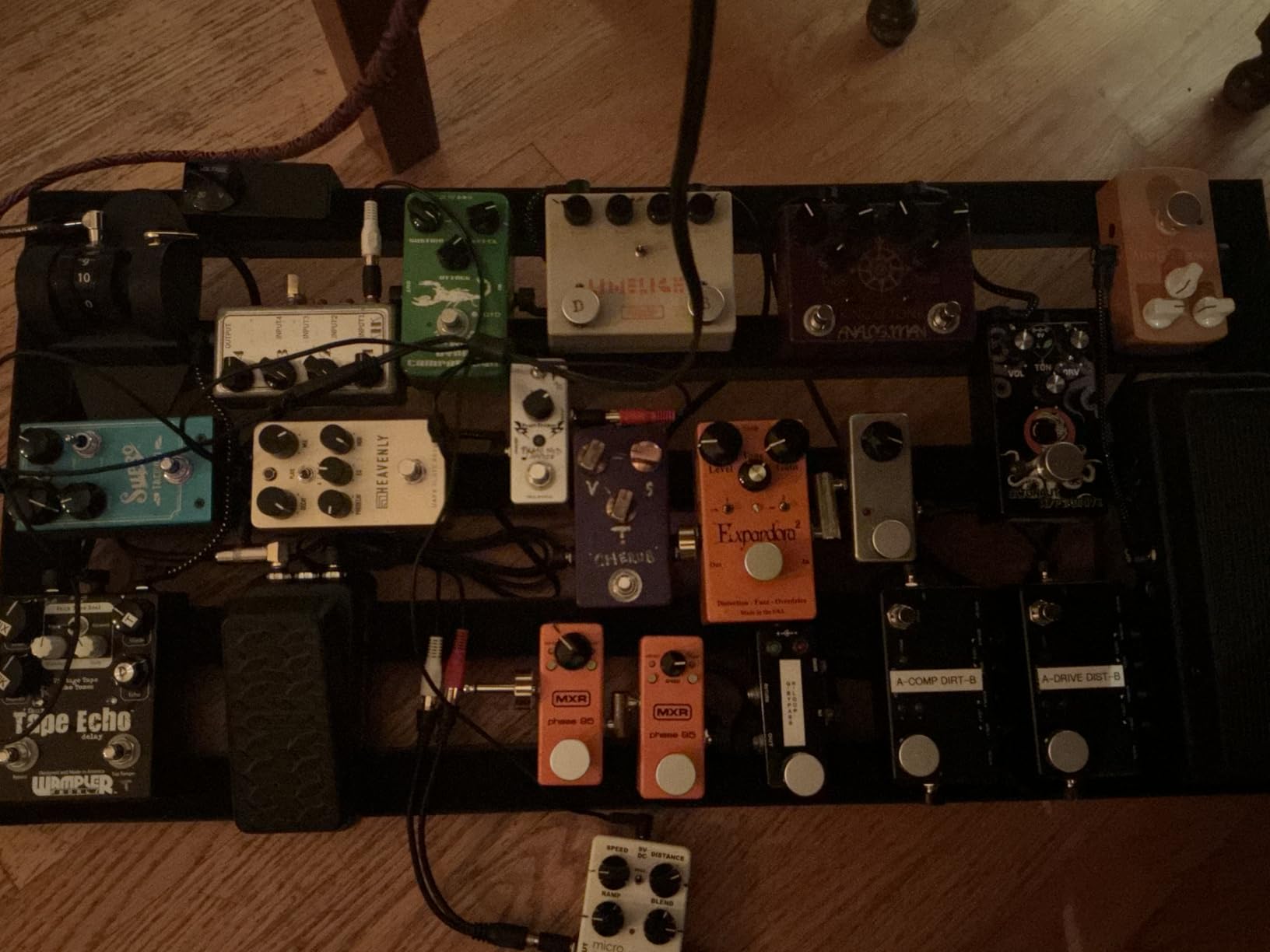 Ghost Fire Guitar Pedal Board Aluminum Alloy 0.8lb Super light Effect Pedalboard13.7''x5.5'' with Carry Bag,SPL-01 Customer Review Ghost Fire Guitar Pedal Board Aluminum Alloy 0.8lb Super light Effect Pedalboard13.7''x5.5'' with Carry Bag,SPL-01 - Customer Photo 4