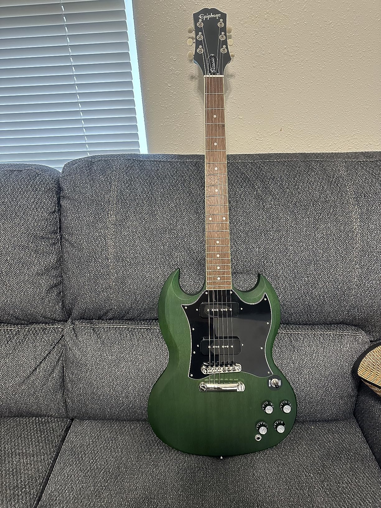 Epiphone SG Classic Worn P90s, Worn Cherry - Customer Photo 2