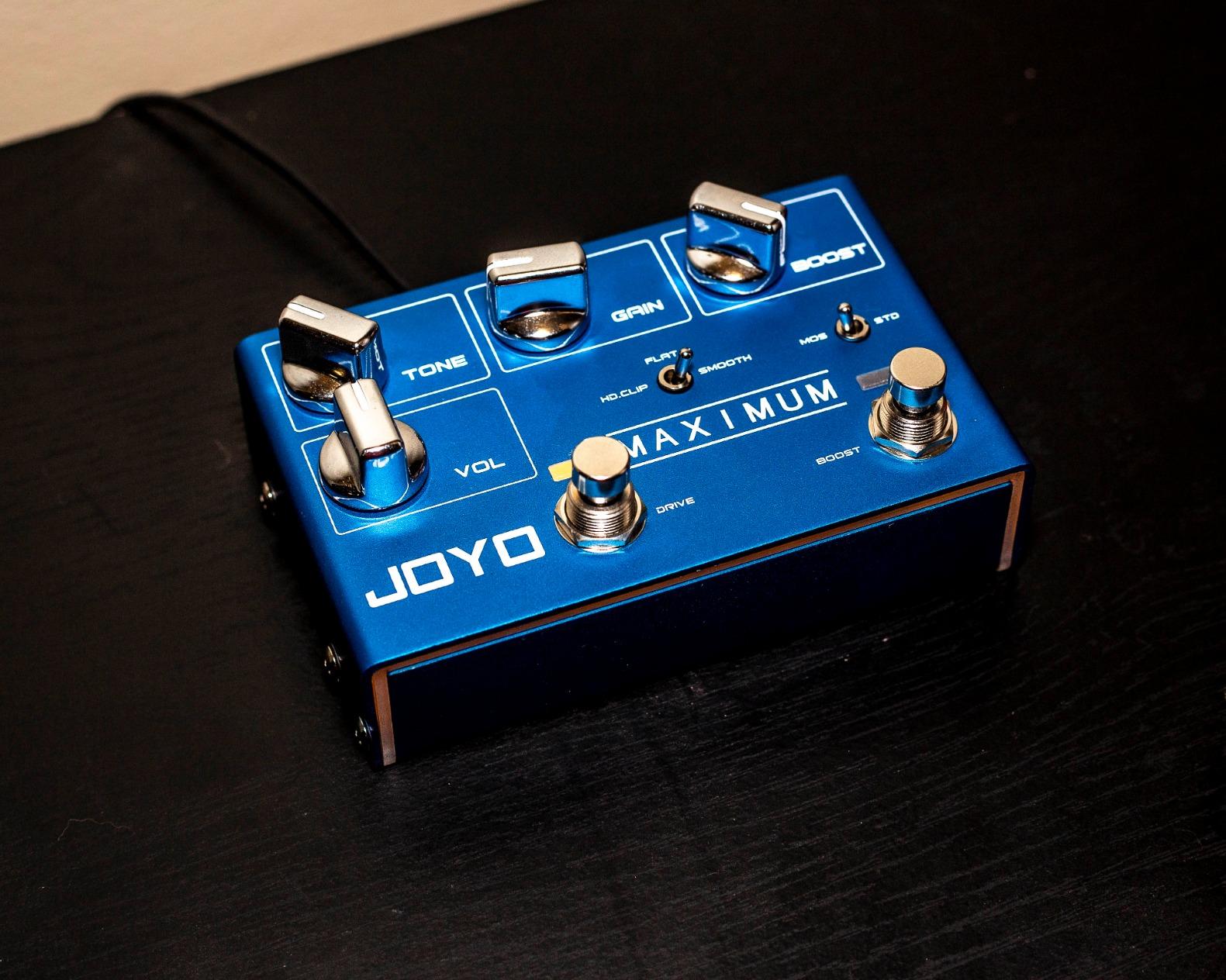JOYO High-Gain Distortion Guitar Pedal, American & British Voicing via Bias Knob with 3-Band EQ & Dynamic Balance, True Bypass (UZI R-03) customer photo 2