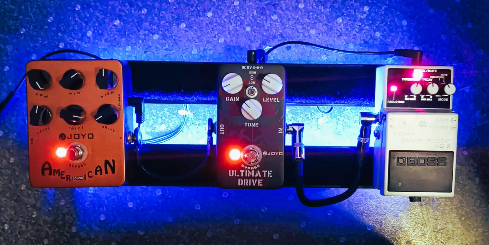 JOYO 6-Band EQ Pedal Electric Guitar Equalizer (100Hz 200Hz 400Hz 800Hz 1.6kHz 3.2kHz) Provides ±18dB for Each Band (JF-11) Customer Review JOYO 6-Band EQ Pedal Electric Guitar Equalizer (100Hz 200Hz 400Hz 800Hz 1.6kHz 3.2kHz) Provides ±18dB for Each Band (JF-11) - Customer Photo 1