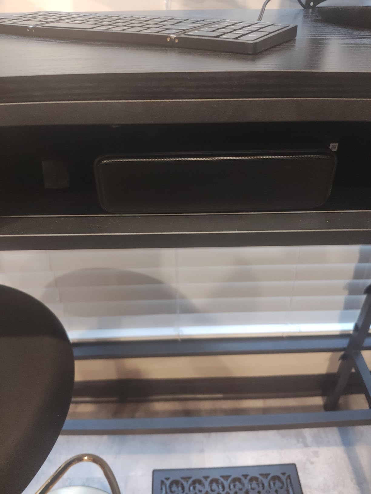 [Upgraded] USB Computer /Laptop Speaker with Stereo Sound & Enhanced Bass, Portable Mini Sound Bar for Windows PCs, Desktop Computer and Laptops - Customer Photo 2