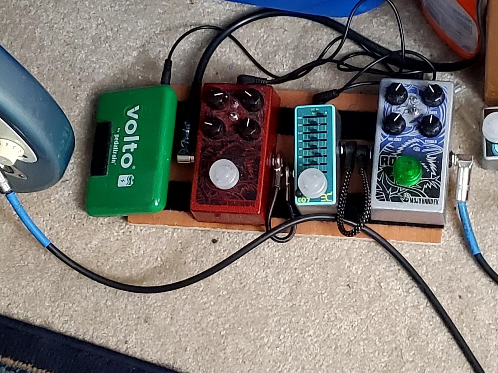 EX 7 Band EQ Equalizer Mini Guitar Pedal Customer Review EX 7 Band EQ Equalizer Mini Guitar Pedal - Customer Photo 5