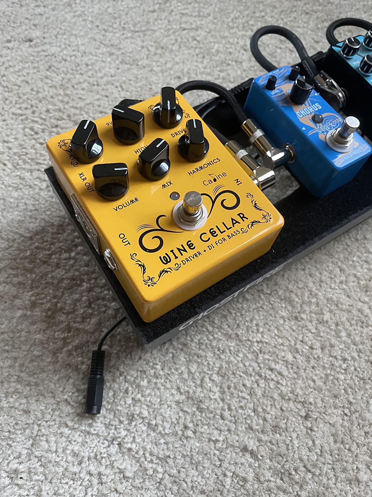 Caline CP-60 Wine Cellar Bass Driver Guitar Effects Pedal True Bypass Customer Review Caline CP-60 Wine Cellar Bass Driver Guitar Effects Pedal True Bypass - Customer Photo 1