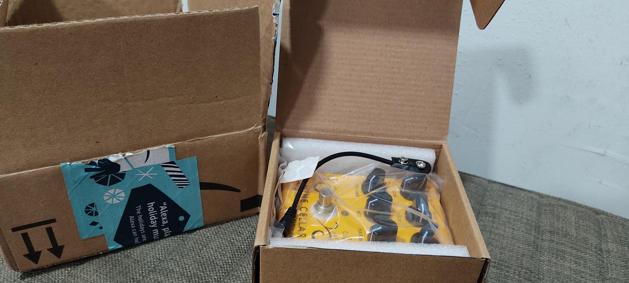 Caline CP-60 Wine Cellar Bass Driver Guitar Effects Pedal True Bypass Customer Review Caline CP-60 Wine Cellar Bass Driver Guitar Effects Pedal True Bypass - Customer Photo 2