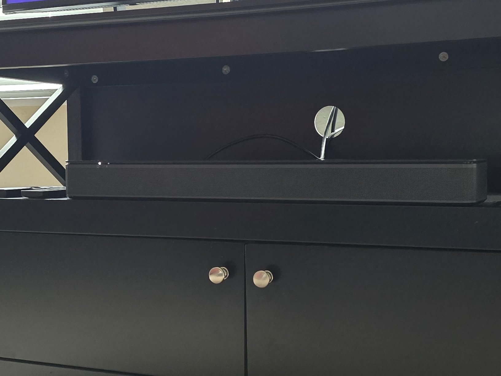 Bose TV Speaker - Soundbar for TV with Bluetooth and HDMI-ARC Connectivity, Black, Includes Remote Control - Customer Photo 1