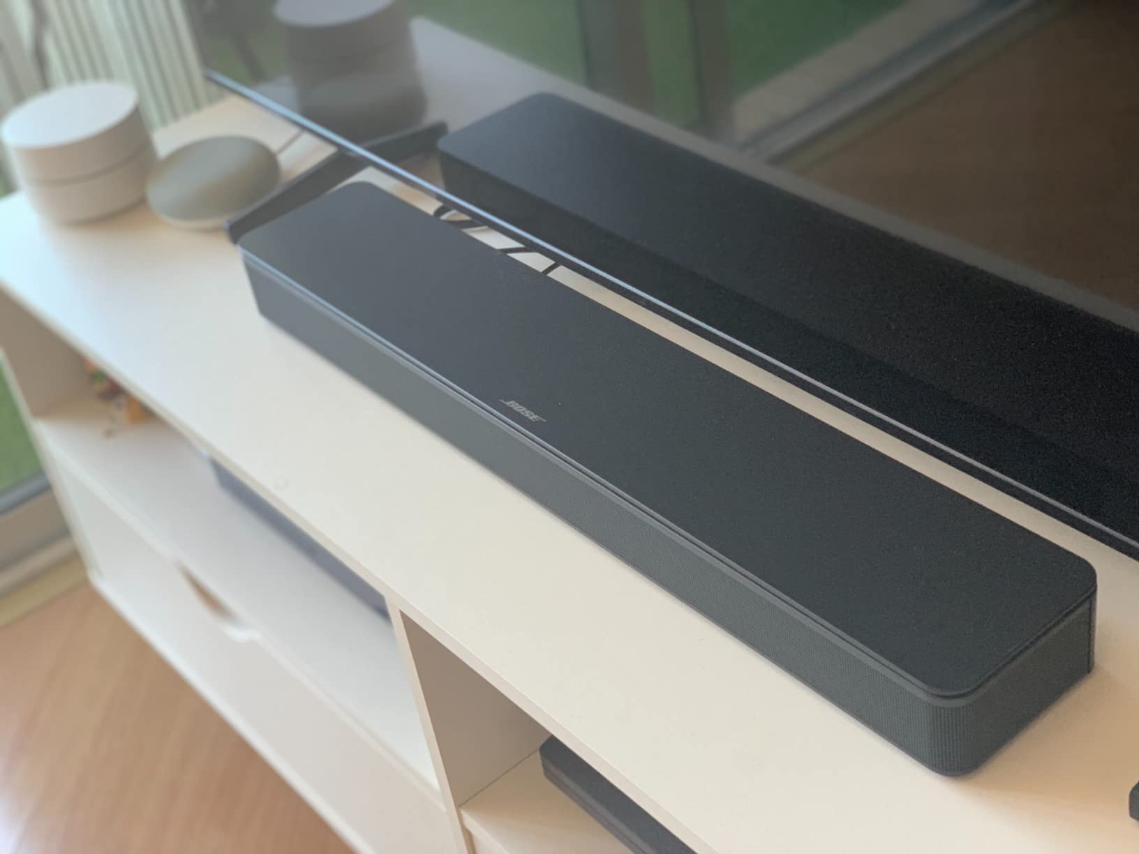 Bose TV Speaker - Soundbar for TV with Bluetooth and HDMI-ARC Connectivity, Black, Includes Remote Control - Customer Photo 4