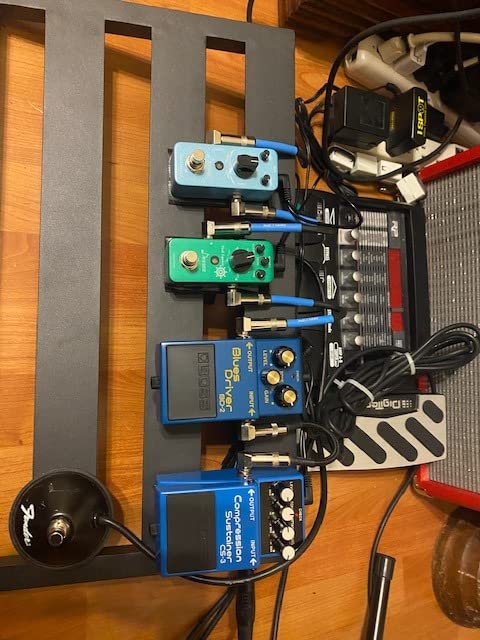 Donner Guitar Effects Pedal Board, DB-S300 Extra Large Power Supply Pedalboard Set with Convertible Bag Backpack, 60 Donner Guitar Effects Pedal Board, DB-S300 Extra Large Power Supply Pedalboard Set with Convertible Bag Backpack, 60