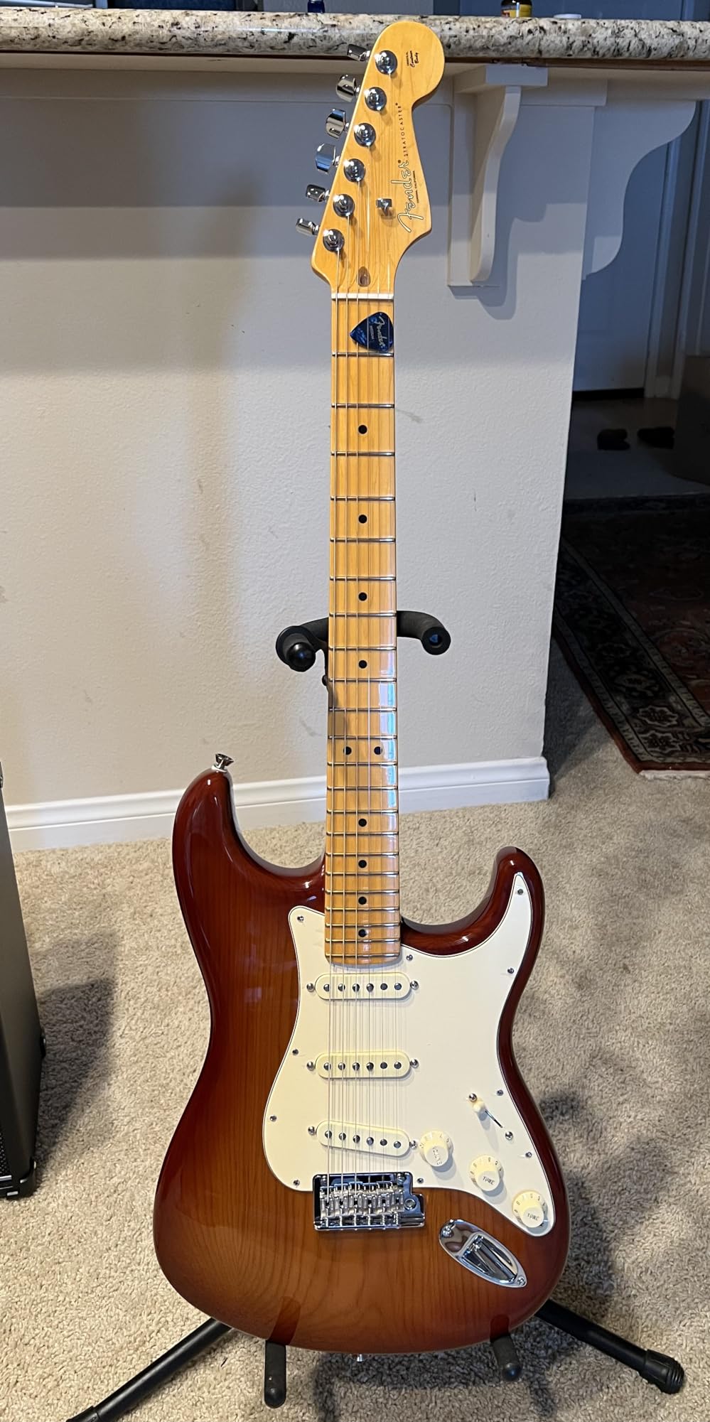 Fender American Professional II Stratocaster - Sienna Sunburst with Maple Fingerboard Customer Review Fender American Professional II Stratocaster - Sienna Sunburst with Maple Fingerboard - Customer Photo 1