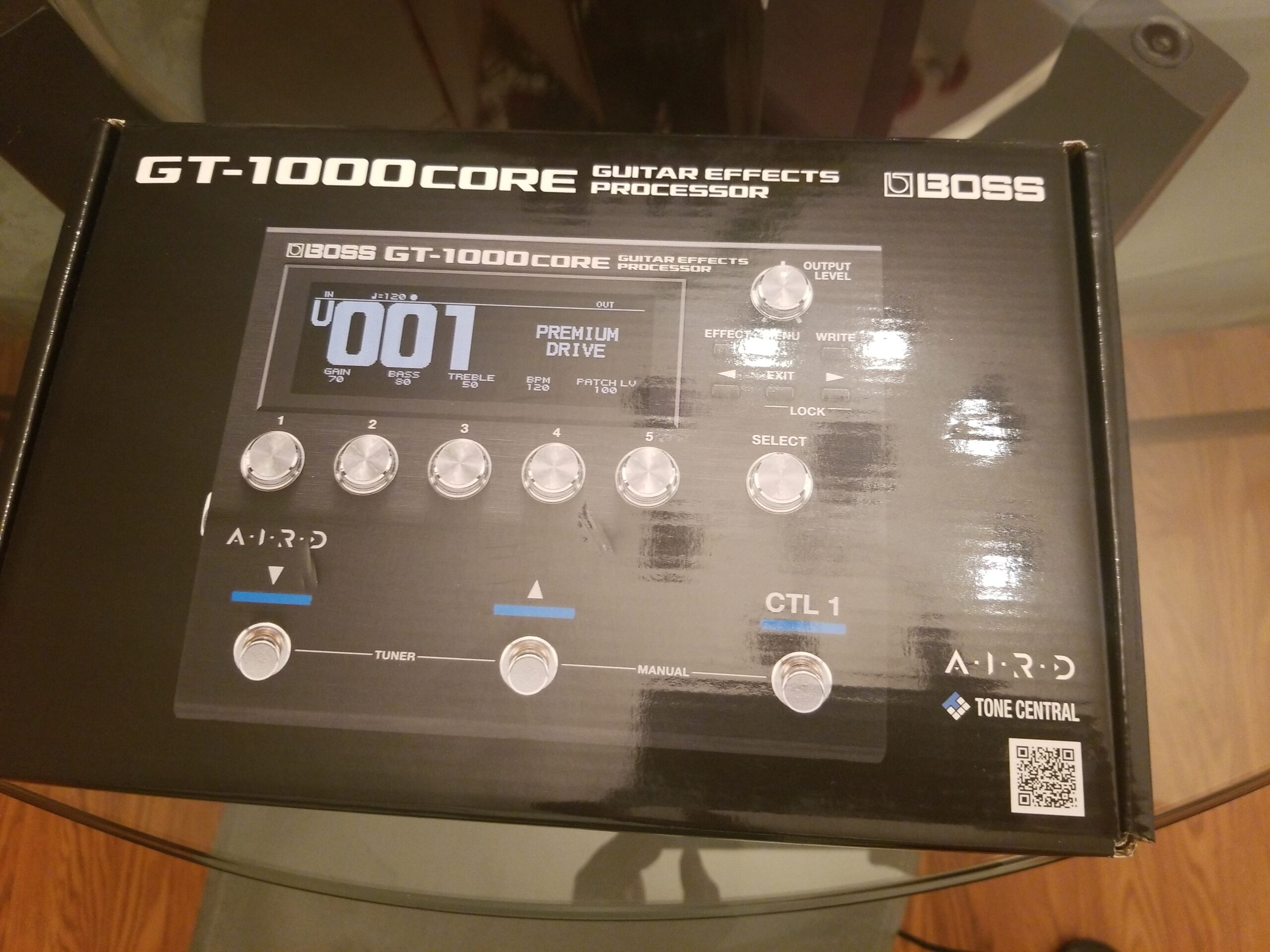 BOSS GT-1000CORE Guitar Effects Processor in a Compact Pedal | Unlimited Sound Creation | Unmatched Sound Quality with 32-Bit AD/DA | 32-Bit Floating-Point Processing | Cutting-Edge AIRD Technology Customer Review BOSS GT-1000CORE Guitar Effects Processor in a Compact Pedal | Unlimited Sound Creation | Unmatched Sound Quality with 32-Bit AD/DA | 32-Bit Floating-Point Processing | Cutting-Edge AIRD Technology - Customer Photo 2