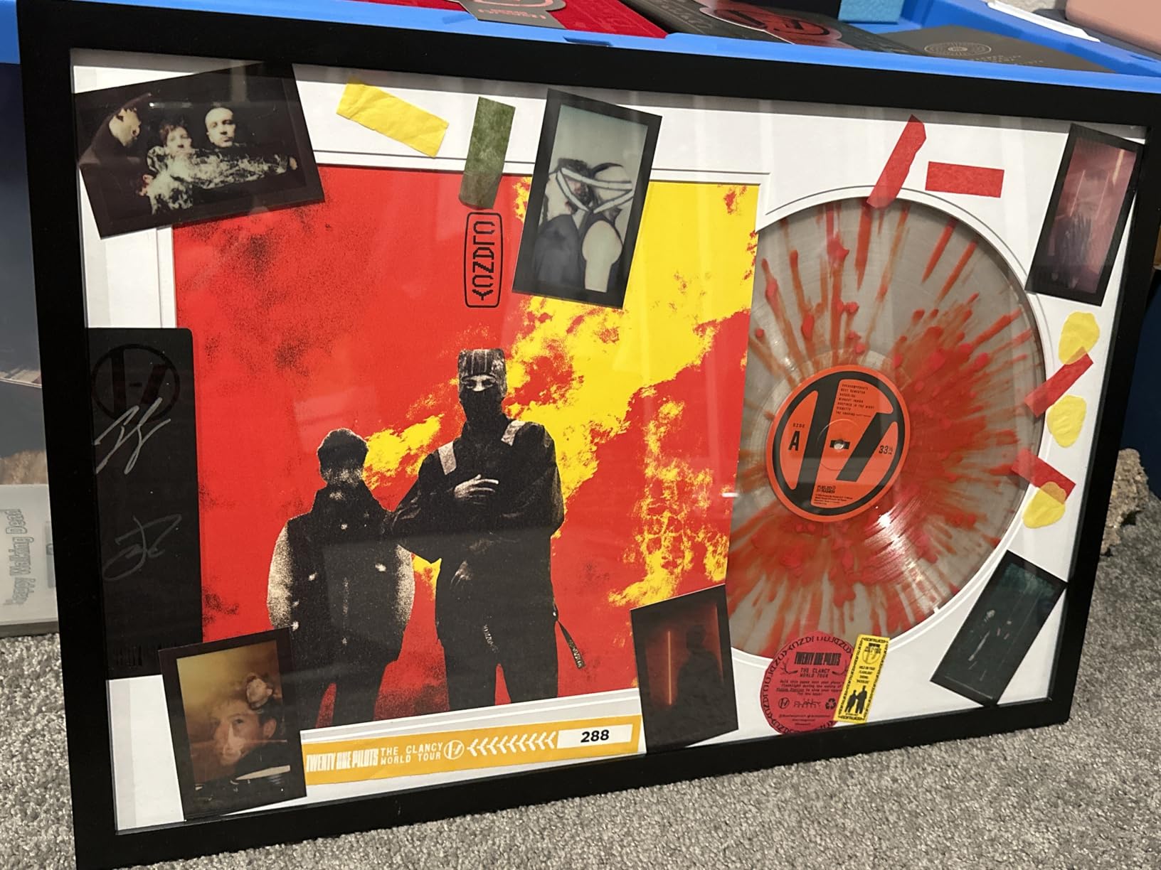 MCS Double Matte Record Album Frame, 16.5x25 Record Frame, Black for LP Vinyl Record & Jacket Display (1-Pack) Customer Review MCS Double Matte Record Album Frame, 16.5x25 Record Frame, Black for LP Vinyl Record & Jacket Display (1-Pack) - Customer Photo 2