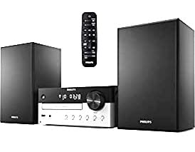 PHILIPS Bluetooth Stereo System for Home with CD Player, MP3, USB, Audio in, FM Radio, Bass Reflex Speaker, 60W, Remote Control Included - Customer Photo 4